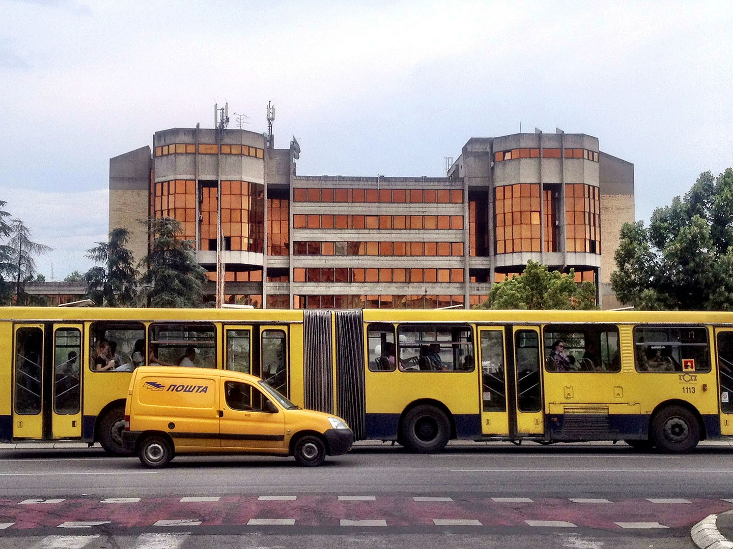 Videomapping Novi Beograd